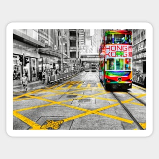 Hong Kong Tram Sticker